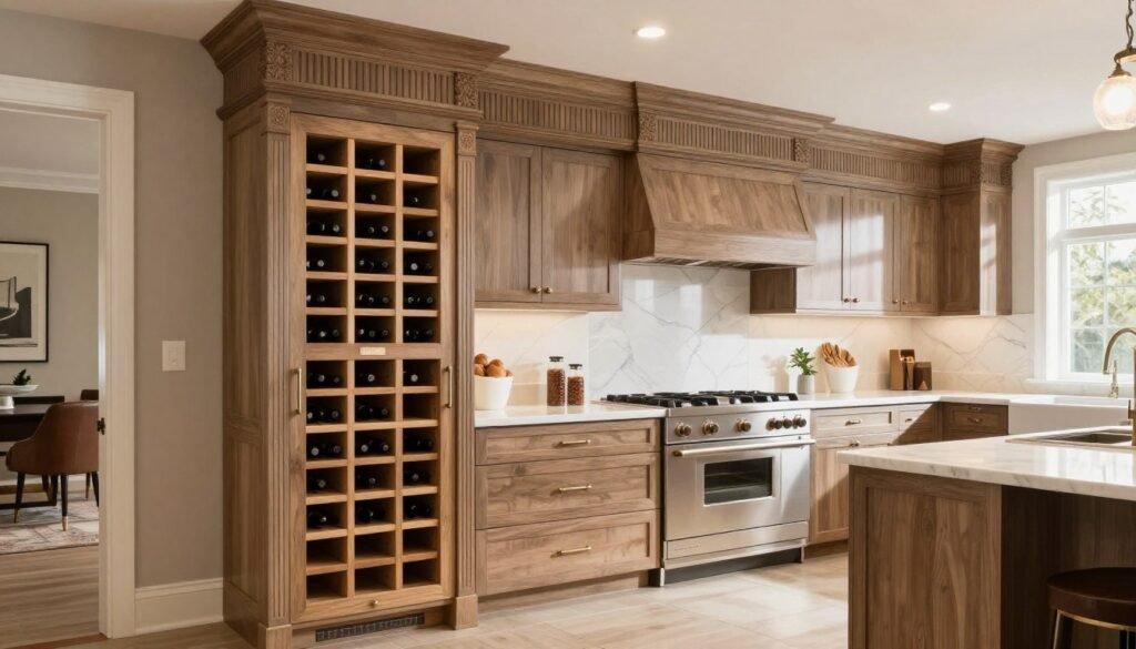 Starmark Cabinetry Custom Series kitchen showing high-end best kitchen cabinets with premium craftsmanship and custom features