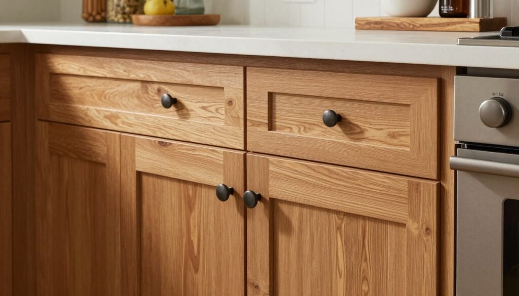 Urban Farmhouse Collection cabinets in a New York apartment kitchen Urban Farmhouse Collection cabinets in a New York apartment kitchen